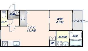 F asecia サンドの物件間取画像